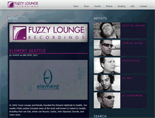 Tablet Screenshot of fuzzylounge.com